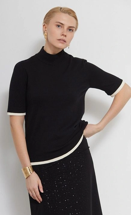 GRIOL. Джемпер жен. 310507.33303.8203N Чёрный GRIOL GRIOL. Джемпер жен. 310507.33303.8203N Чёрный