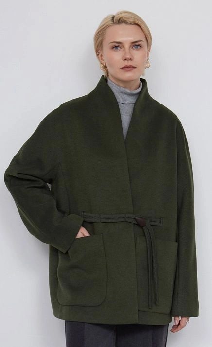GRIOL. Полупальто жен. 524530.11208.3500N Темно-зеленый GRIOL GRIOL. Полупальто жен. 524530.11208.3500N Темно-зеленый