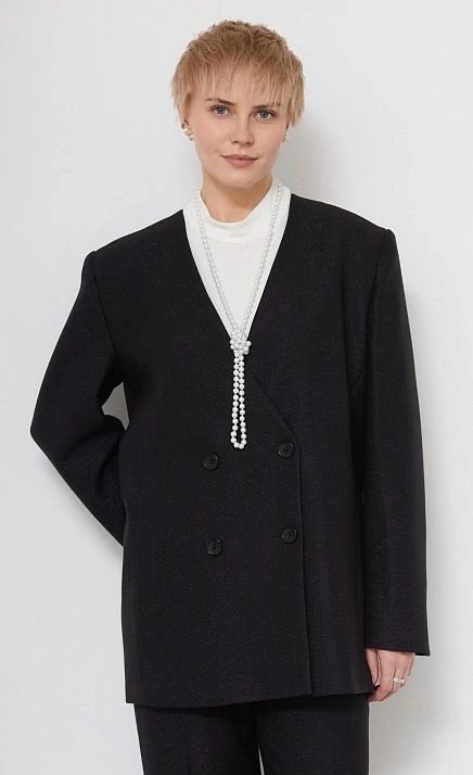 GRIOL. Жакет жен. 378300.11312.8200L Чёрный GRIOL GRIOL. Жакет жен. 378300.11312.8200L Чёрный